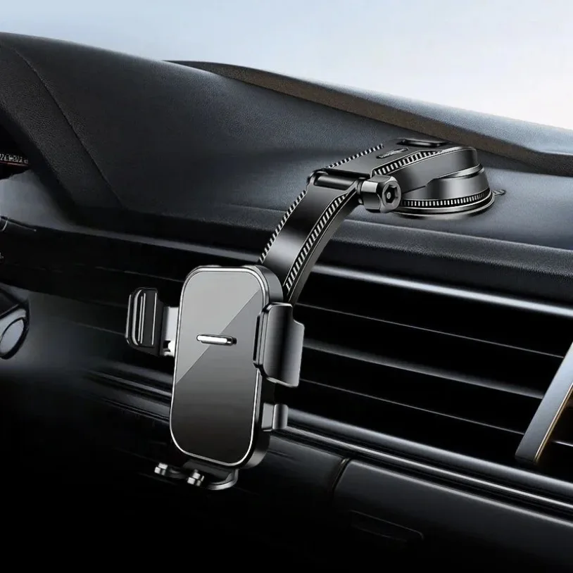 Soporte Universal de navegación para teléfono móvil, soporte para teléfono de coche, tablero, escritorio, parabrisas, soporte colgante para teléfono, rotación de 360 grados - imagen 2