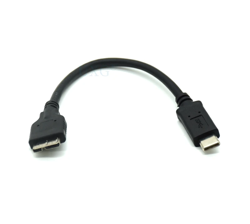 Conector de cable USB 3.1 tipo C a USB 3.0 Micro B para disco duro, teléfono inteligente, teléfono móvil y PC - imagen 4