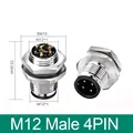 Conector Macho M12 de 4 Pines