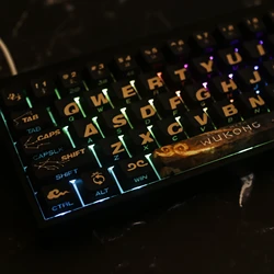 Wyth Wukong Teclado Mecánico Gaming PBT RGB Perfil Cherry