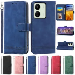 Funda magnética de cuero para Xiaomi Redmi 13C, 14C, 12C, 12 y 13