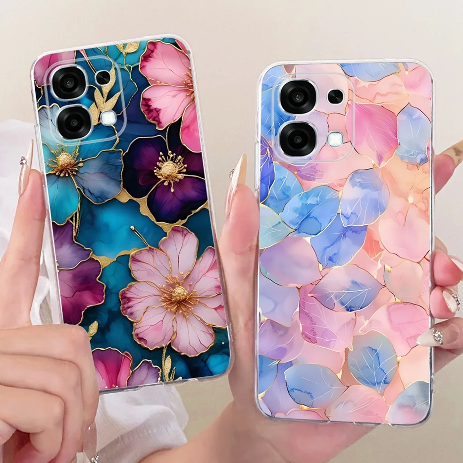 Para Oppo A6 Pro 5G funda CPH2781 lindo León Tigre dragón funda pintada de lujo funda de teléfono suave y delgada para Oppo A6 Pro A6Pro 4G Fundas - imagen 5