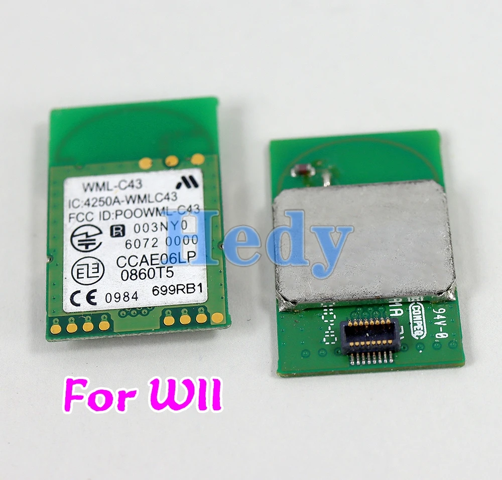 1 unidad para consola de juegos Nintendo Wii, WIFI inalámbrico, placa de módulo compatible con Bluetooth, PCB para wiiu/wii u - imagen 4
