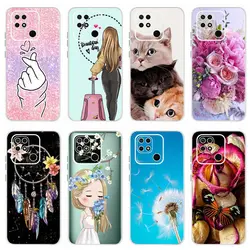 Xiaomi Redmi 10C Funda Silicona Dibujos Animados Antigolpes