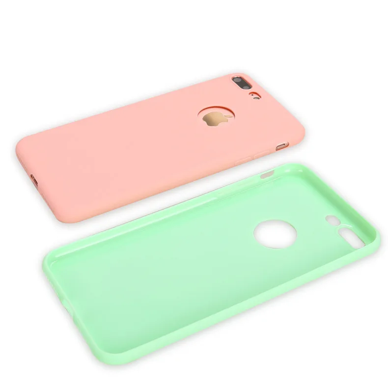 Fundas de silicona con pudín de caramelo para iPhone 6 6S 7 8 Plus Xr Xs Max SE 2020, funda para iphone 11 12 Pro Max - imagen 2