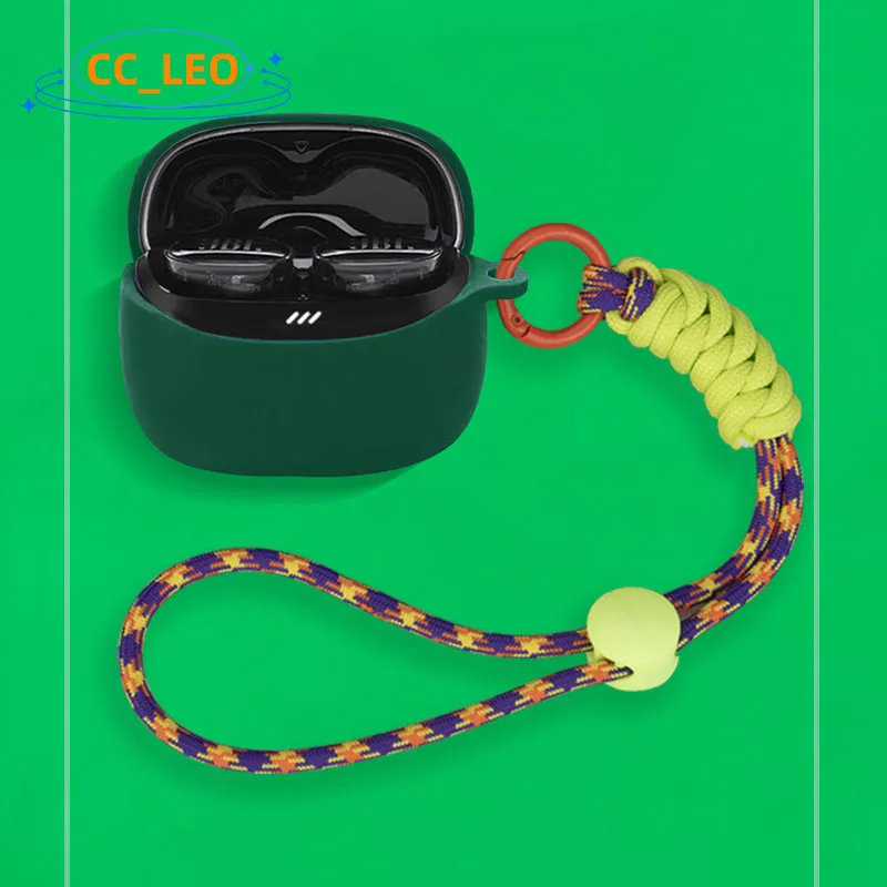 Para JBL TUNE Buds 2 funda con cordón colgante funda suave de silicona lindo JBL TUNE Buds 2 funda protectora de carcasa a prueba de golpes - imagen 4