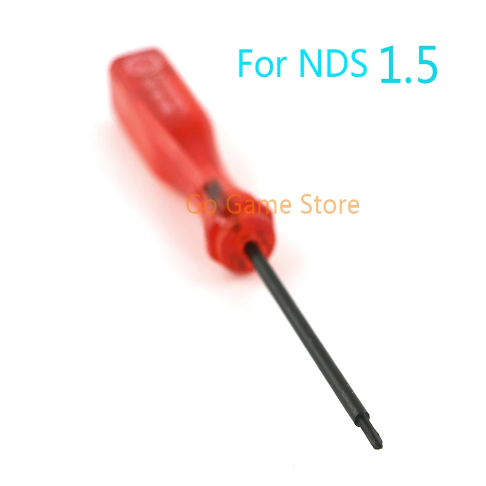 50 Uds para Nintendo DS rojo claro 1,5mm + destornillador cruzado 2,5mm + destornillador cruzado para herramienta de reparación de apertura NDS - imagen 5