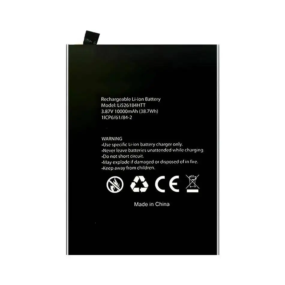 Alta compatibilidad de la batería del teléfono móvil 10000Mah para Blackview BV8900 LI526184HTT