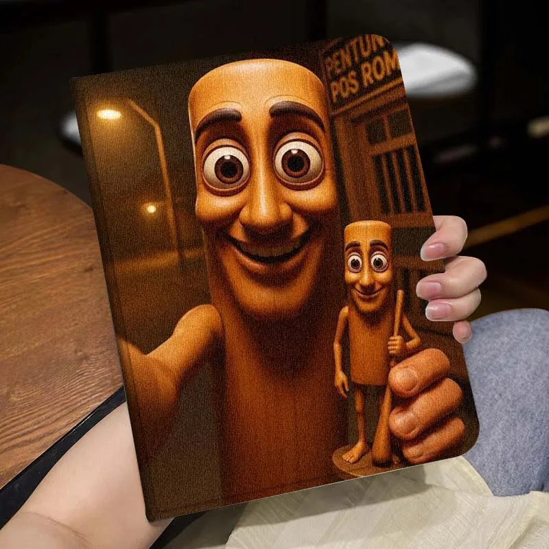 Art Cool TungTungTungSahur para iPad Pro Air Mini 1 2 3 4 5 6 7 7th 8th 9th 10th 11th 10,2 9,7 10,5 10,9 11 12,9 funda para tableta