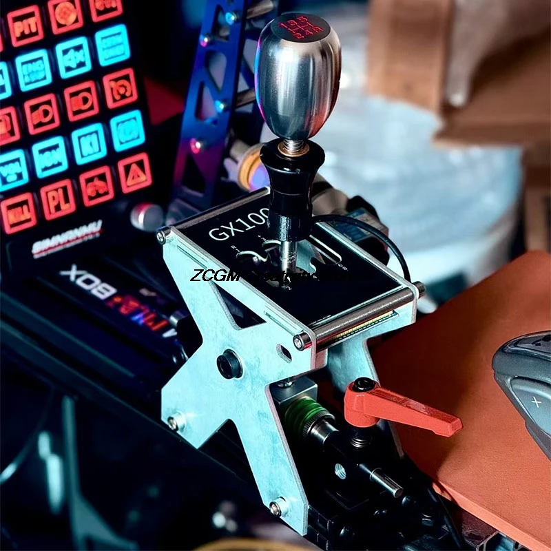 Juego de simulador de carreras de PC, palanca secuencial H Gear 2 en 1 para volante FANATEC /Thrustmaster /Logitech /MOZA - imagen 4