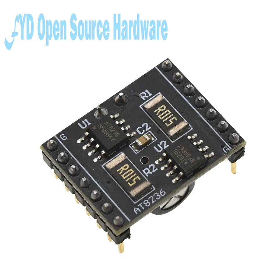 Módulo de accionamiento de Motor TB6612 AT8236, accesorio de carrito de equilibrio de accionamiento de Motor CC de doble canal Super L298N - imagen 3