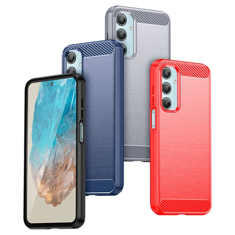 Funda protectora de teléfono resistente a golpes para Samsung Galaxy M44 5G M12 M14 M54 M34 M05 M14 M15 Prime M55S M35 fundas blandas - imagen 2