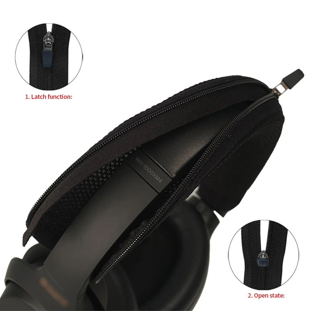 Cubierta de haz de luz de auriculares de calidad para ASUS ROG Strix Go 2,4, funda protectora para auriculares inalámbricos, funda protectora para auriculares - imagen 2
