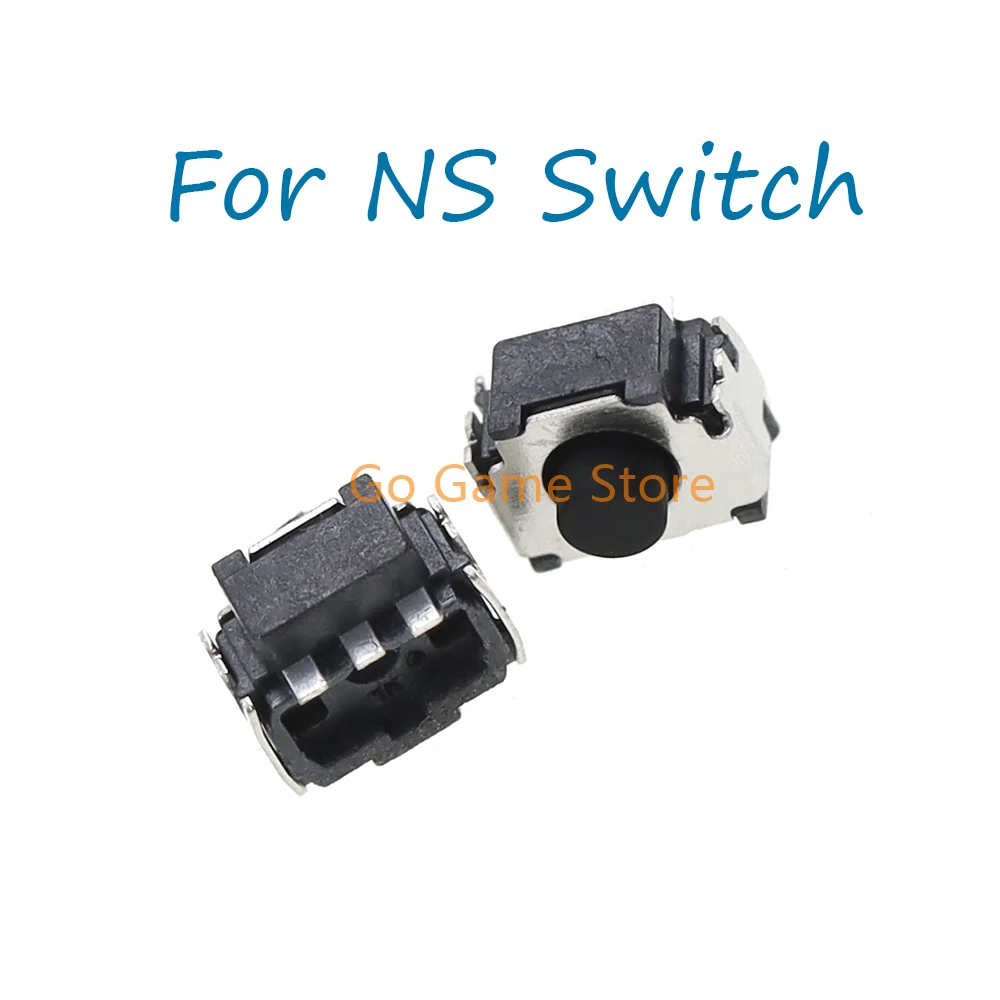 Microinterruptor izquierdo y derecho OEM, botón ZL ZR LR para NS Switch, controlador Joy-Con, luz interna, tecla táctil, microinterruptor, 100 piezas