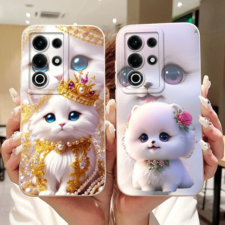 Para Itel S25 Ultra funda S686LN de lujo amor corazón pintado funda de silicona suave funda de teléfono para Itel S25 S685LN ItelS25 Ultra Fundas - imagen 3