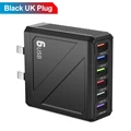 Black UK Plug