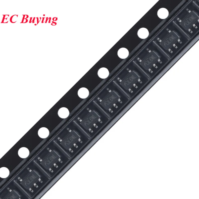 100 uds/10 Uds ME6233C33M5G ME6233 L6WL SOT-23-5 3,3 V baja potencia alta precisión PSRR LDO Chip regulador lineal IC - imagen 5