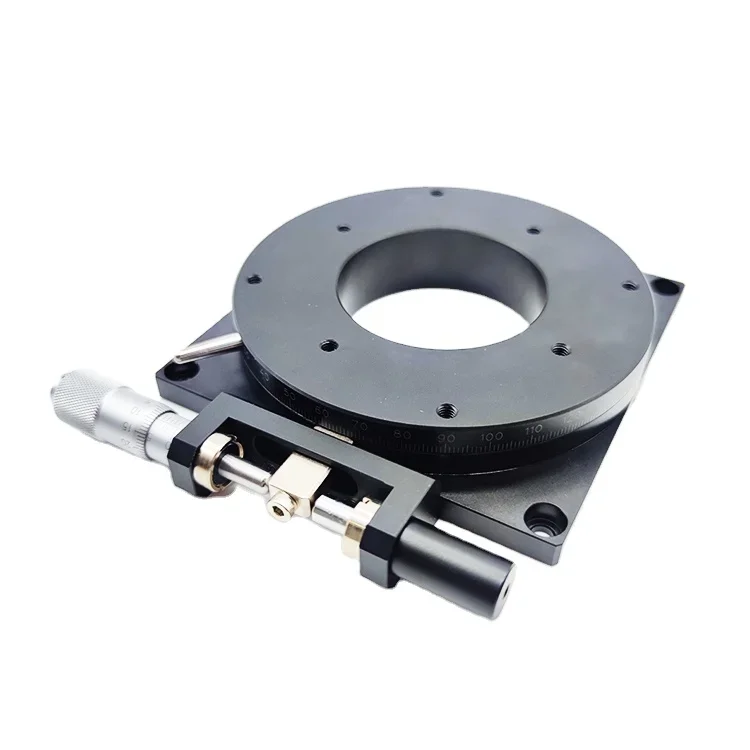 Etapa de posicionamiento deslizante de etapa Manual giratoria ELF33 de alta precisión para máquina Cnc