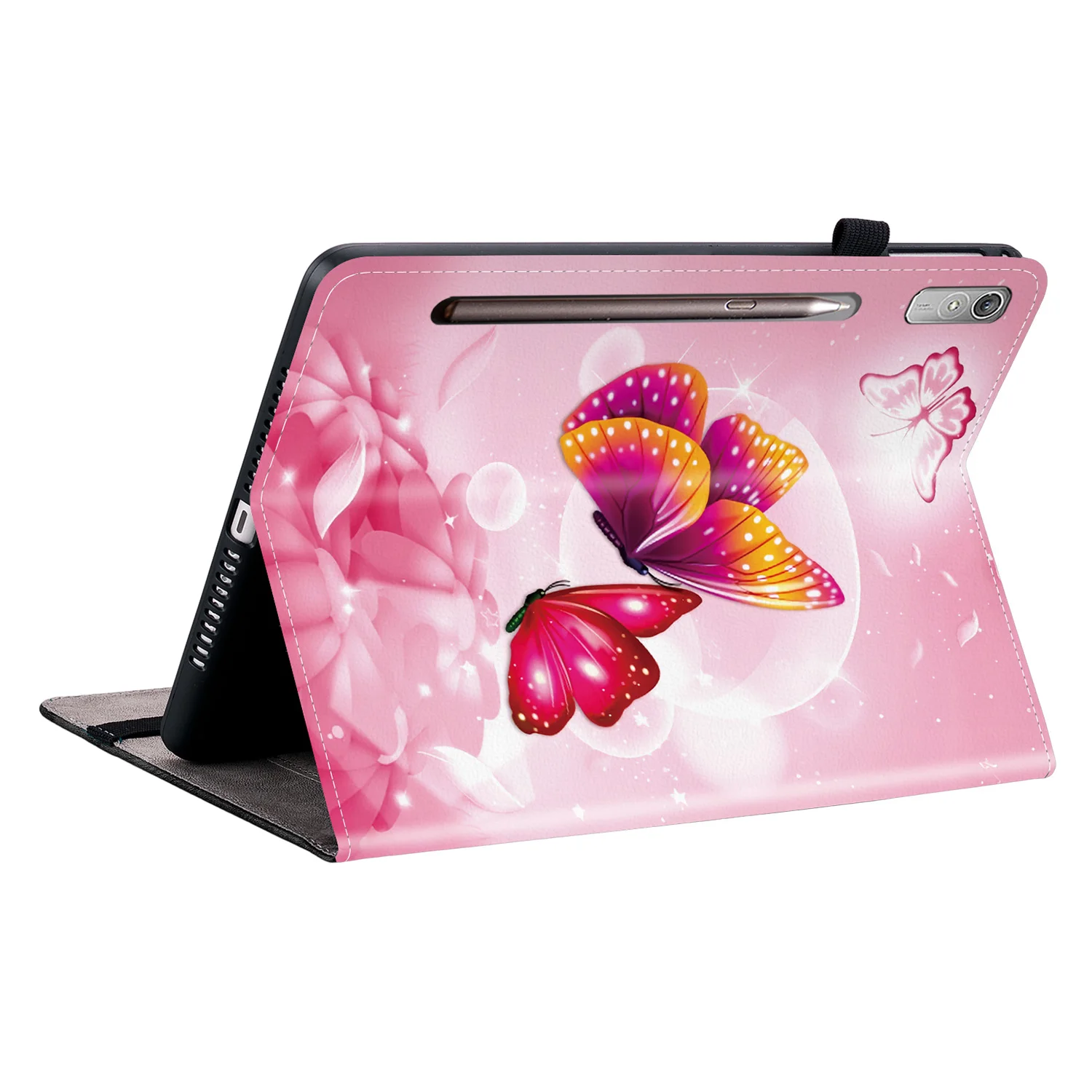 Funda pintada de lujo para Lenovo Tab P11 Pro Gen2 Xiaoxin Pad Pro 2022 11,2 pulgadas TB-132FU TB-138FU TPU cubierta trasera ajustable con soporte - imagen 5