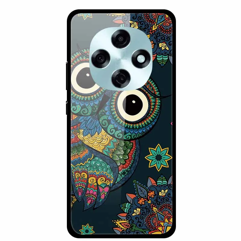 Funda de teléfono de cristal para A5i Pro A5 4G, Funda trasera dura templada de lujo para OPPO A6 Pro A6i A5 5G, Funda de moda de 6,67" - imagen 3