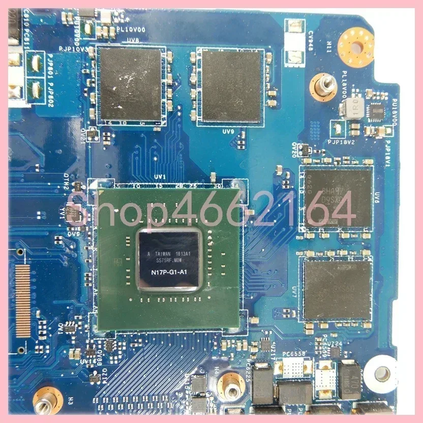 LA-E991P con i7-7700HQ CPU GTX1050ti-V4G GPU placa base para ordenador portátil para Dell Inspiron 15 7577 7570 Vostro 7588 7580 5587 placa base - imagen 5