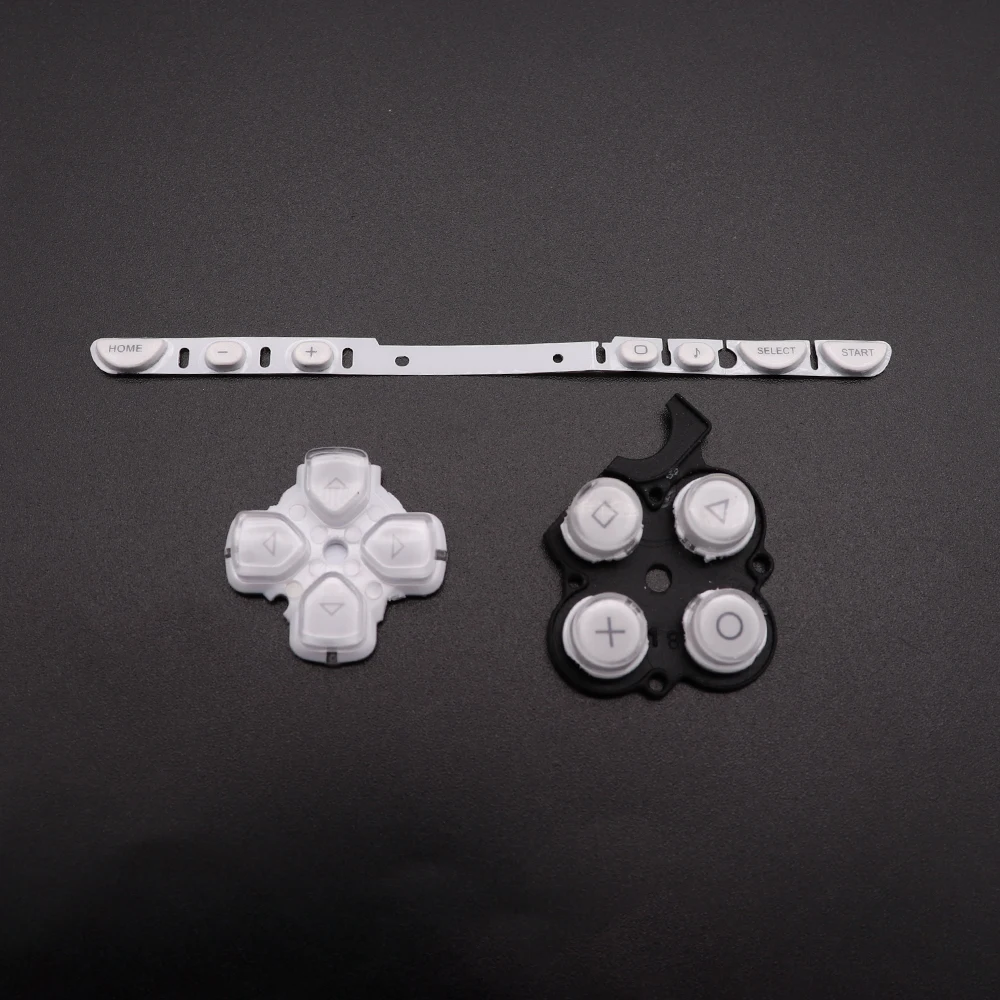 XOXNXEX 1 Juego de botones izquierdo y derecho multicolor, juego de teclas, botones de repuesto de reparación para consola PSP 2000 PSP2000 - imagen 3