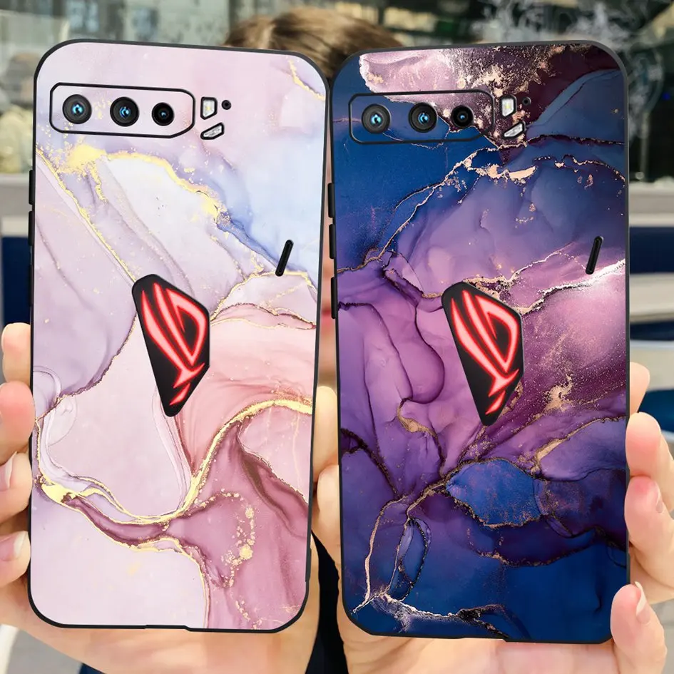 Funda de silicona a prueba de golpes para Asus ROG Phone 3 I003D ZS661KS, carcasa bonita de astronauta, parachoques para Asus Rog Phone 5 ZS673KS Rog5 Rog 6 - imagen 5