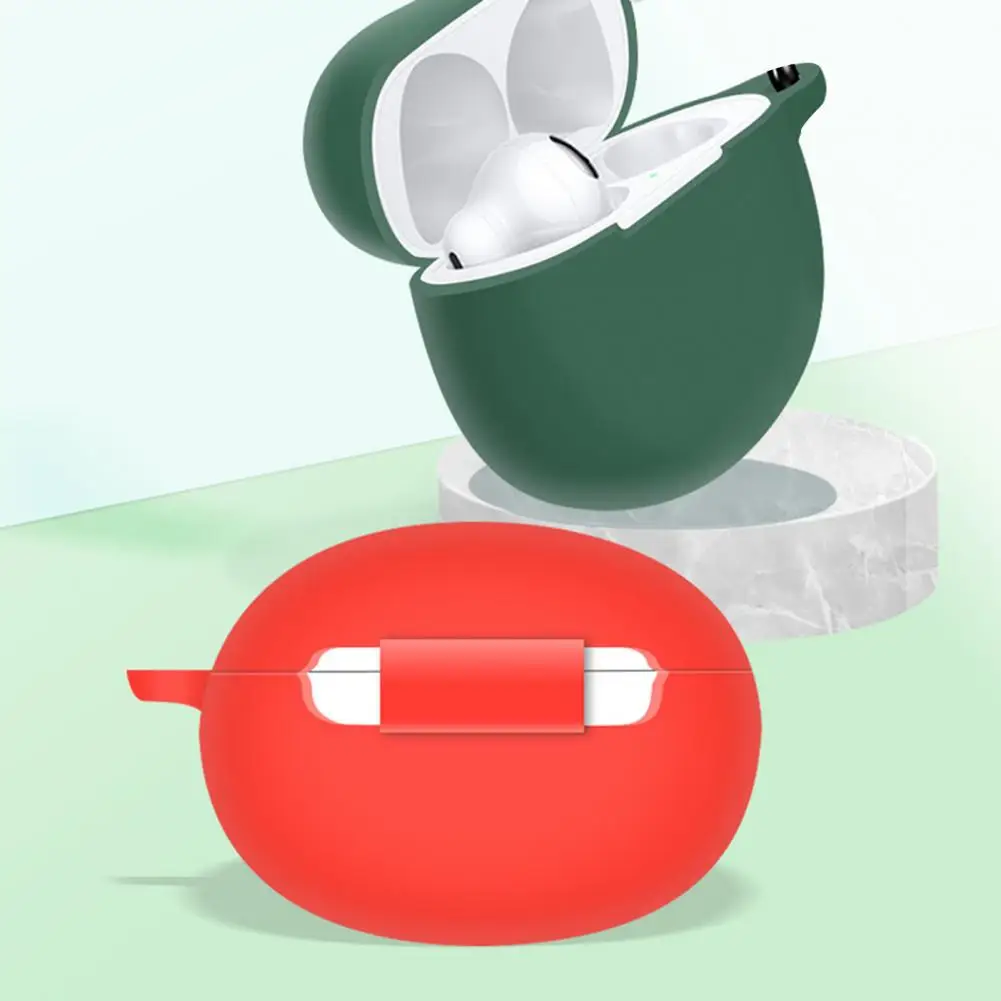 Estuche protector para auriculares inalámbrico, funda antideslizante, ecológica, útil, antipérdida, 1 Juego - imagen 2