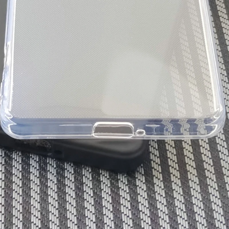 Funda trasera de silicona TPU para teléfono, carcasa transparente esmerilada negra para Sony Xperia 10 V 1 V, Xperia1V, Xperia10V - imagen 4