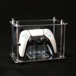 Caja acrílica para mandos de Switch, Xbox y PS5 con tapa antipolvo