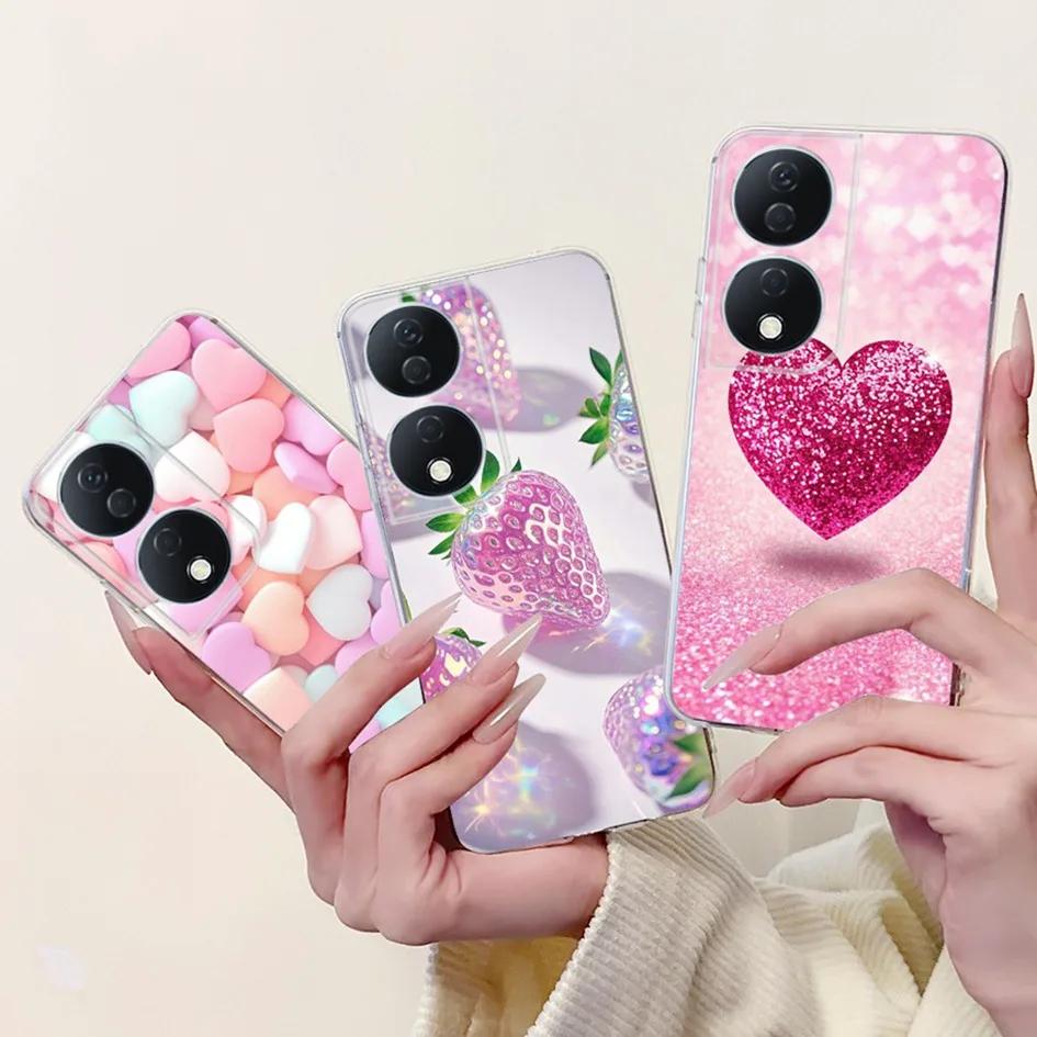 Para Honor X7b X7a X7 funda Popular dragón mariposa parachoques suave Fundas de silicona contraportada para HonorX7a HonorX7b X 7 Hoesje - imagen 3