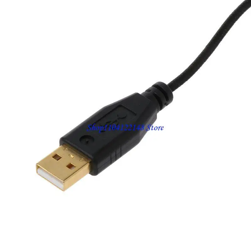P9FA 2.25M Línea cuerda para paraguas cable ratón USB para Naga 2014 Gaming Mouse Wire - imagen 5