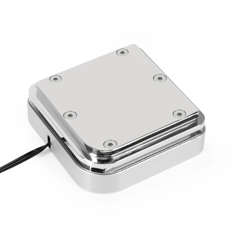 Alphacool Core 1 5V Aurora CPU bloque de agua Compatible con AMD AM4,AM5, para enfriador INTEL LGA 1700, cobre niquelado, negro, plateado - imagen 3