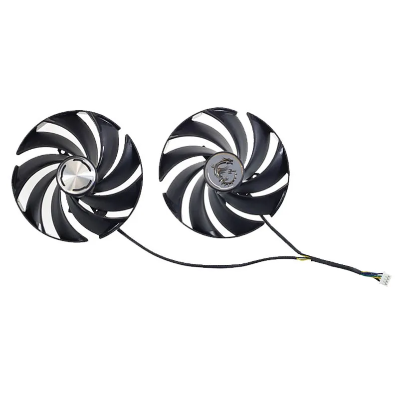 Para MSI GeForce RTX 4070 Ti 4080 4090 SUPRIM X ventilador de tarjeta de vídeo 95MM PLD10020B12H RTX4070Ti RTX4080 RTX4090 ventilador de tarjeta gráfica - imagen 2