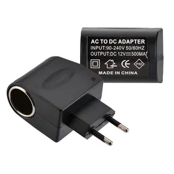 Adaptador 220V a 12V CC para Encendedor de Coche