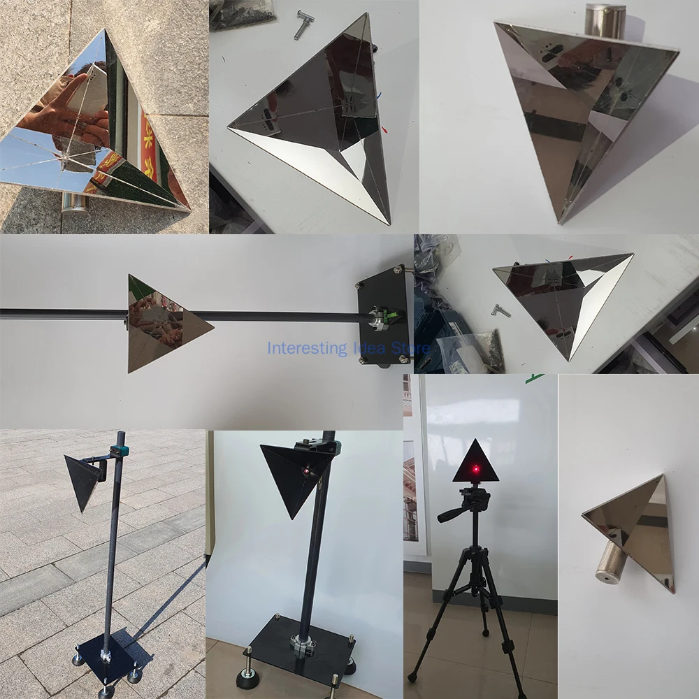 Reflector de esquina de Radar, herramienta de calibración Acc de onda milimétrica de microondas, Reflector de Radar de coche y barco, Reflector de ángulo de calibración