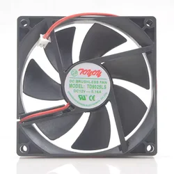 TON TD9025LS Ventilador de CPU 9 cm 12V Silencioso