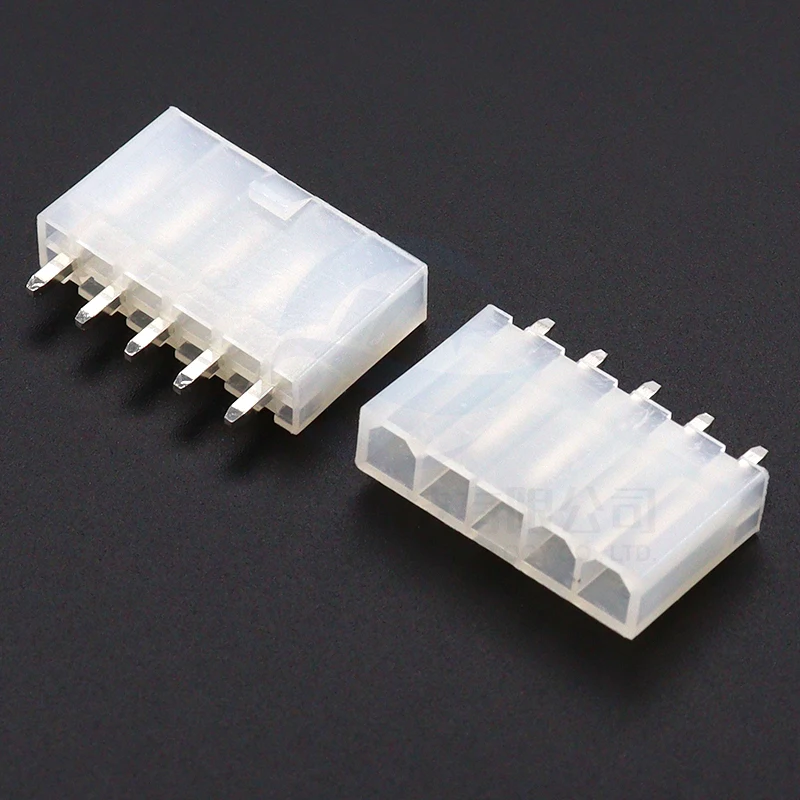 Base de clavija curvada/recta, conector 5569 de una sola fila, 5557, 5569mm, Paso 2P/3P/4P/5P, 20 piezas 4,2 - imagen 5