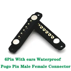 Conector Pogo Pin Magnético CC Macho Hembra con Resorte