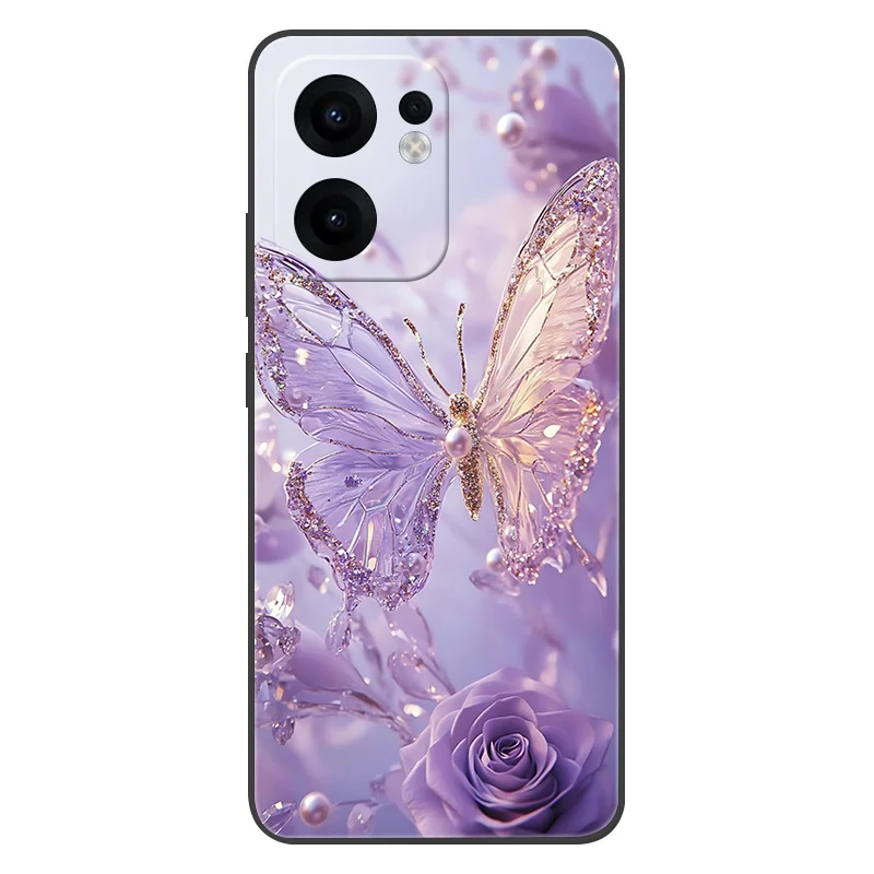 Para Oppo Reno13 F 5G funda trasera de silicona mate suave de mármol para Oppo Reno 13 FS 13FS F S 4G 5G carcasa de teléfono de cobertura completa - imagen 4