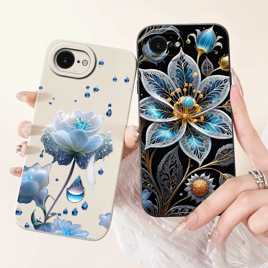Para Apple iPhone 16e funda Cool Machine moda cubierta pintada Fundas de teléfono de silicona suave para iPhone SE 4 SE4 2025 iPhone16e Fundas - imagen 5
