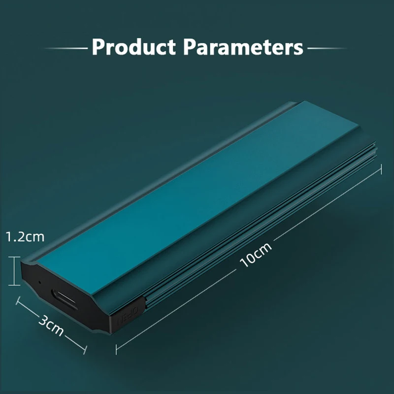 UTHAI M16 Caja de disco duro SSD sin herramientas Protocolo dual NGFF/NVME 20G/10G/5G Tipo-C 3.1 Caja de unidad de estado sólido - imagen 4