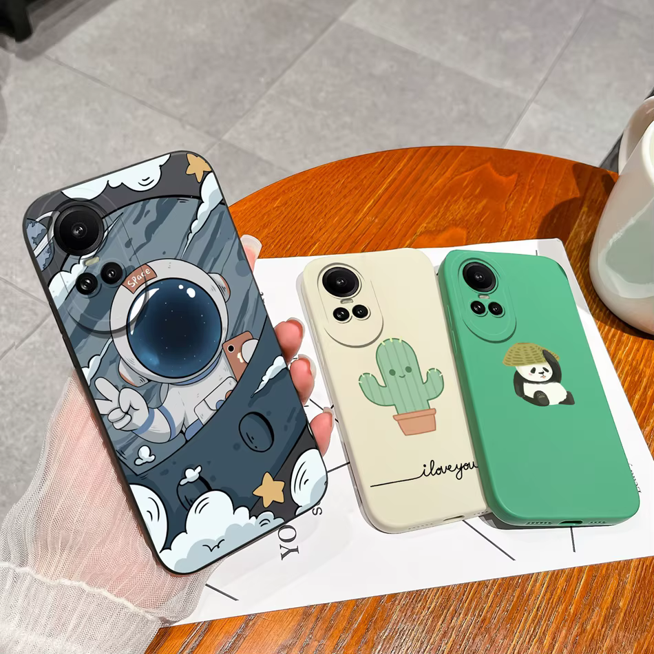 Funda Silicona Líquida Oppo Reno 10 Pro 5G – Diseño Floral Antigolpes - imagen 4