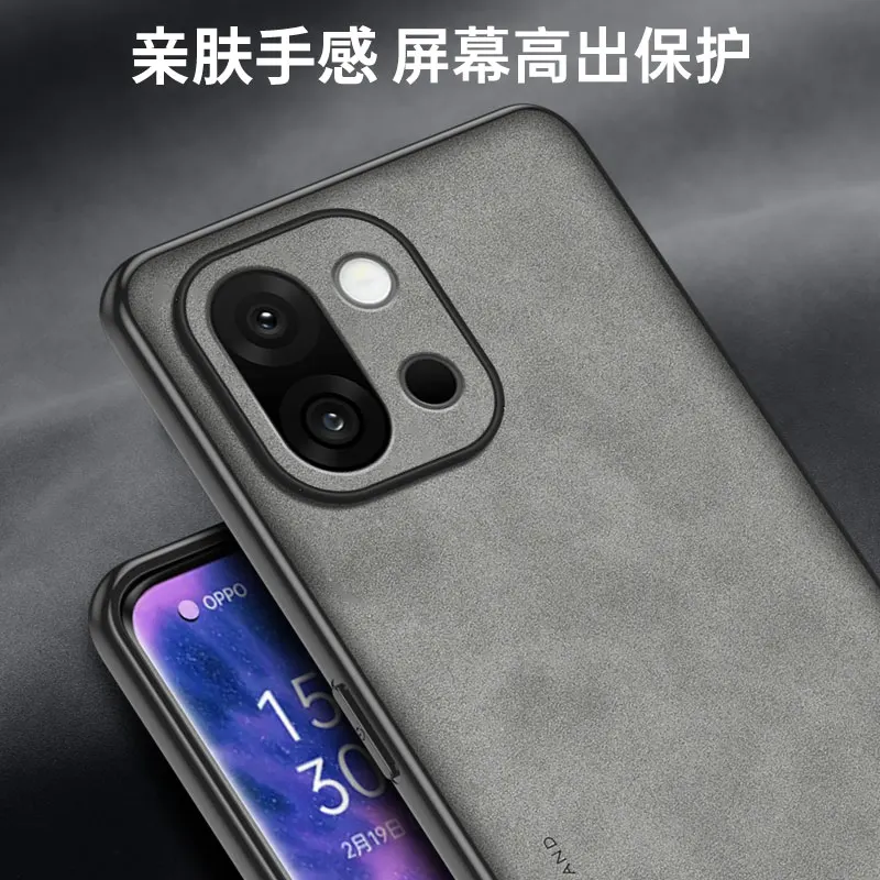 Funda para Oneplus 15 de lujo de piel de cordero mate, protección de silicona para teléfono, funda trasera anticaída para Oneplus 15 - imagen 5