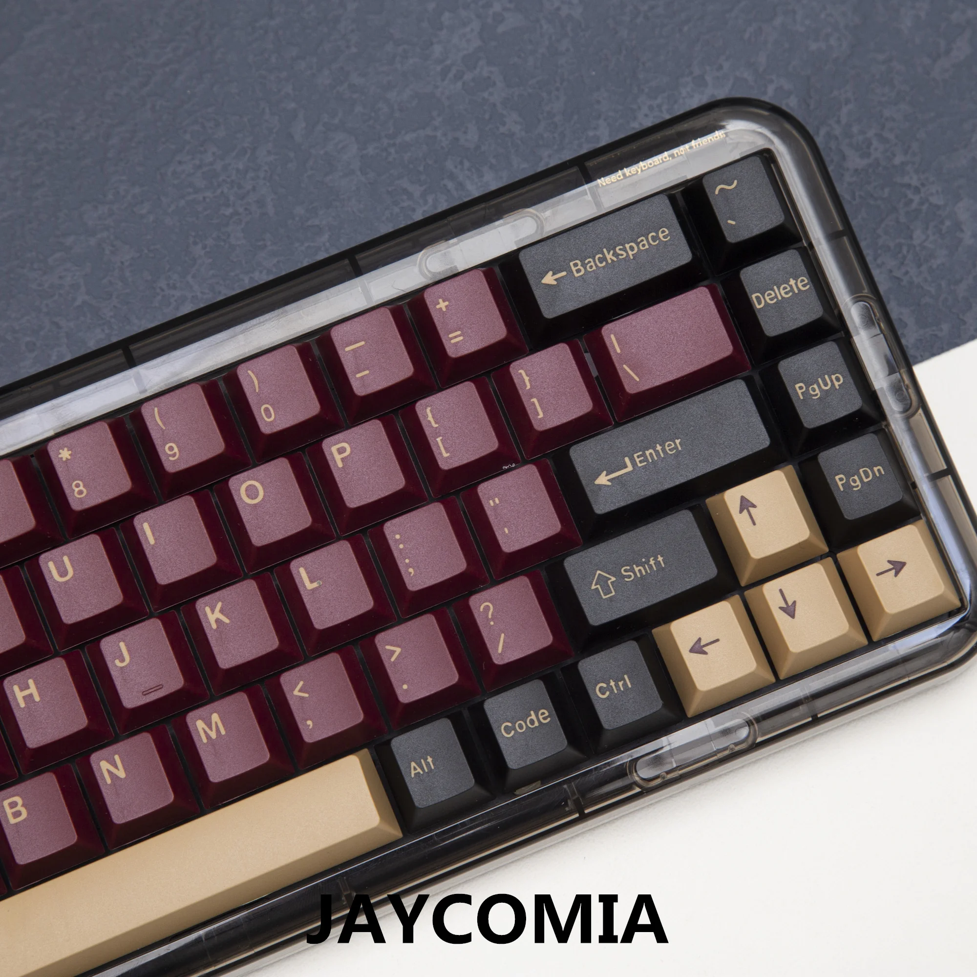 GMK-teclas con retroiluminación RGB para teclado mecánico Mx Switch, teclas con diseño ISO, color rojo samurái PBT, perfil Cherry, 173 teclas - imagen 3