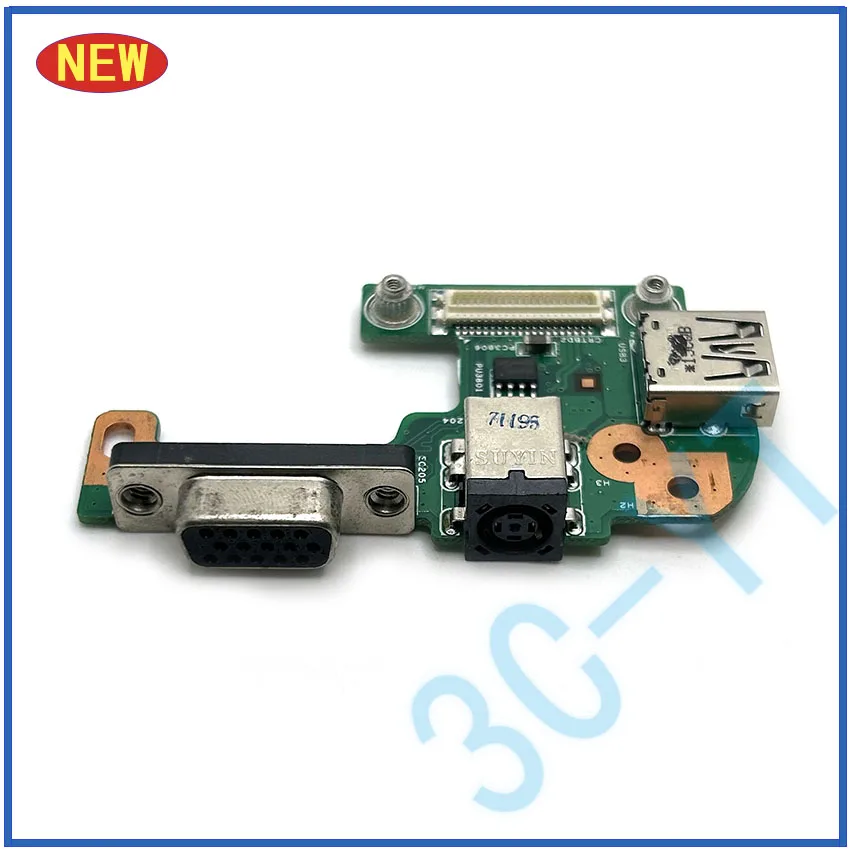 Placa de alimentación de CC para portátil Dell Inspiron N5110, V3550, VGA, USB, pequeña, 10808, 1 unidad - imagen 4