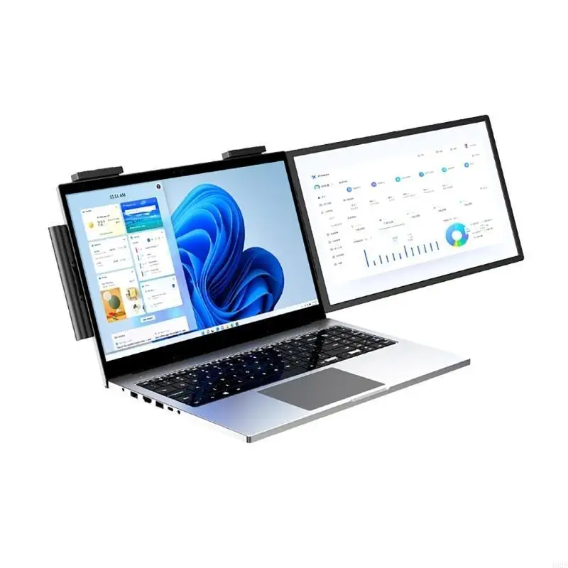 462E Pantalla delgada extensión para computadora portátil 14 pies 1080P 720P con orientación vertical