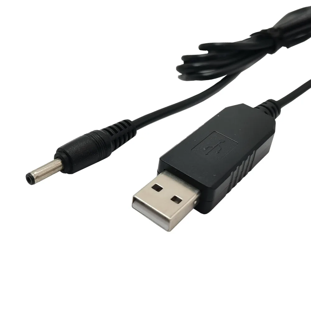 Cable adaptador de refuerzo USB de 5V a 12V/9V CC, 3,5x1,35mm, para enrutador WiFi, disipador de calor ligero, mini altavoz con componente Boost - imagen 2