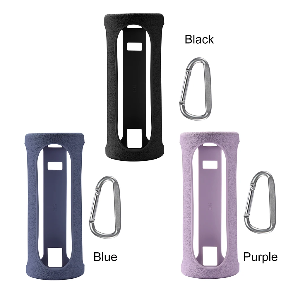 Funda protectora de silicona con mosquetón, estuche de transporte a prueba de golpes, antiarañazos, funda de piel suave para Ultimate Ears BOOM 4 - imagen 2