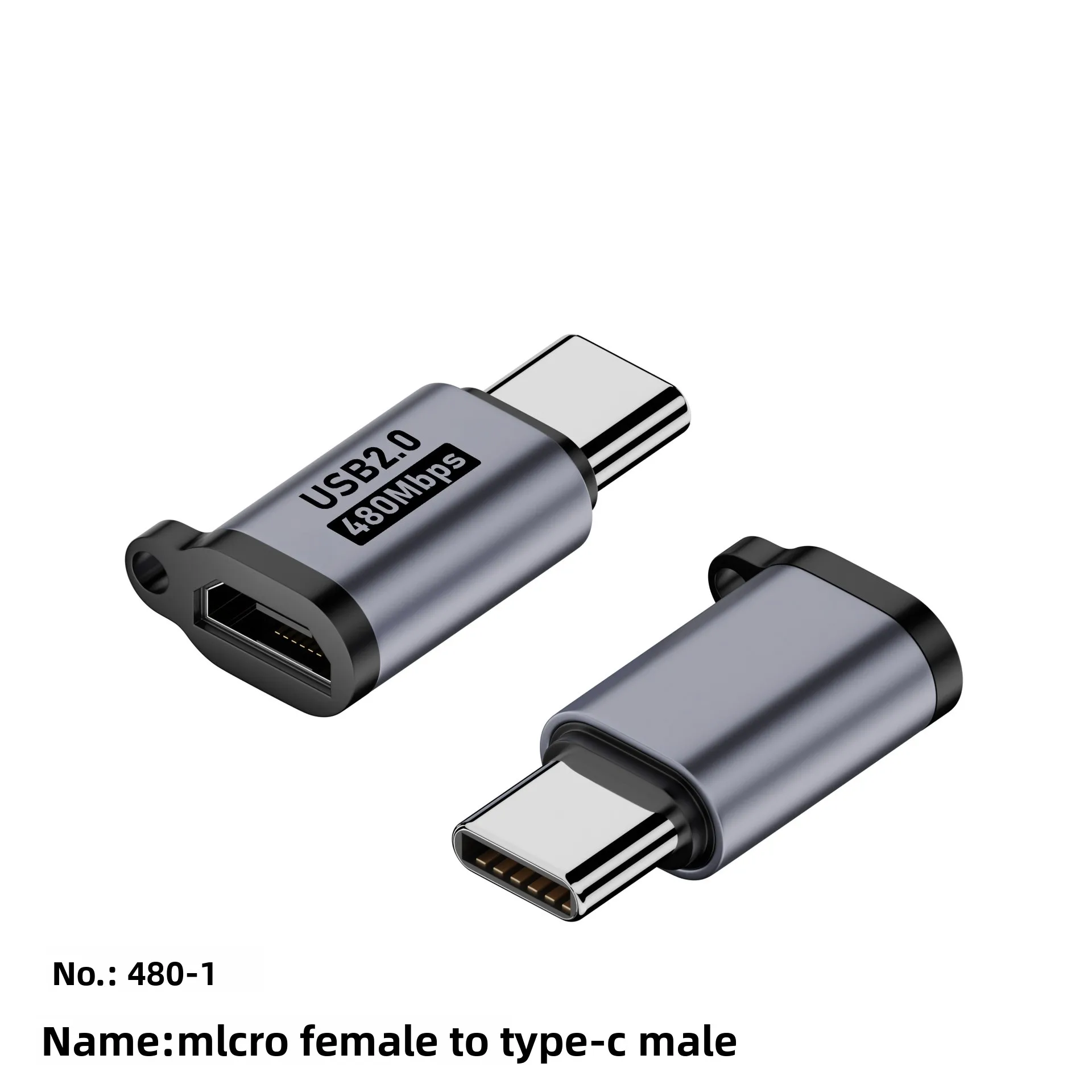 Adaptador tipo C USB C a Micro a Mini USB hembra, convertidores para adaptador de cargador Lightning macho - imagen 5
